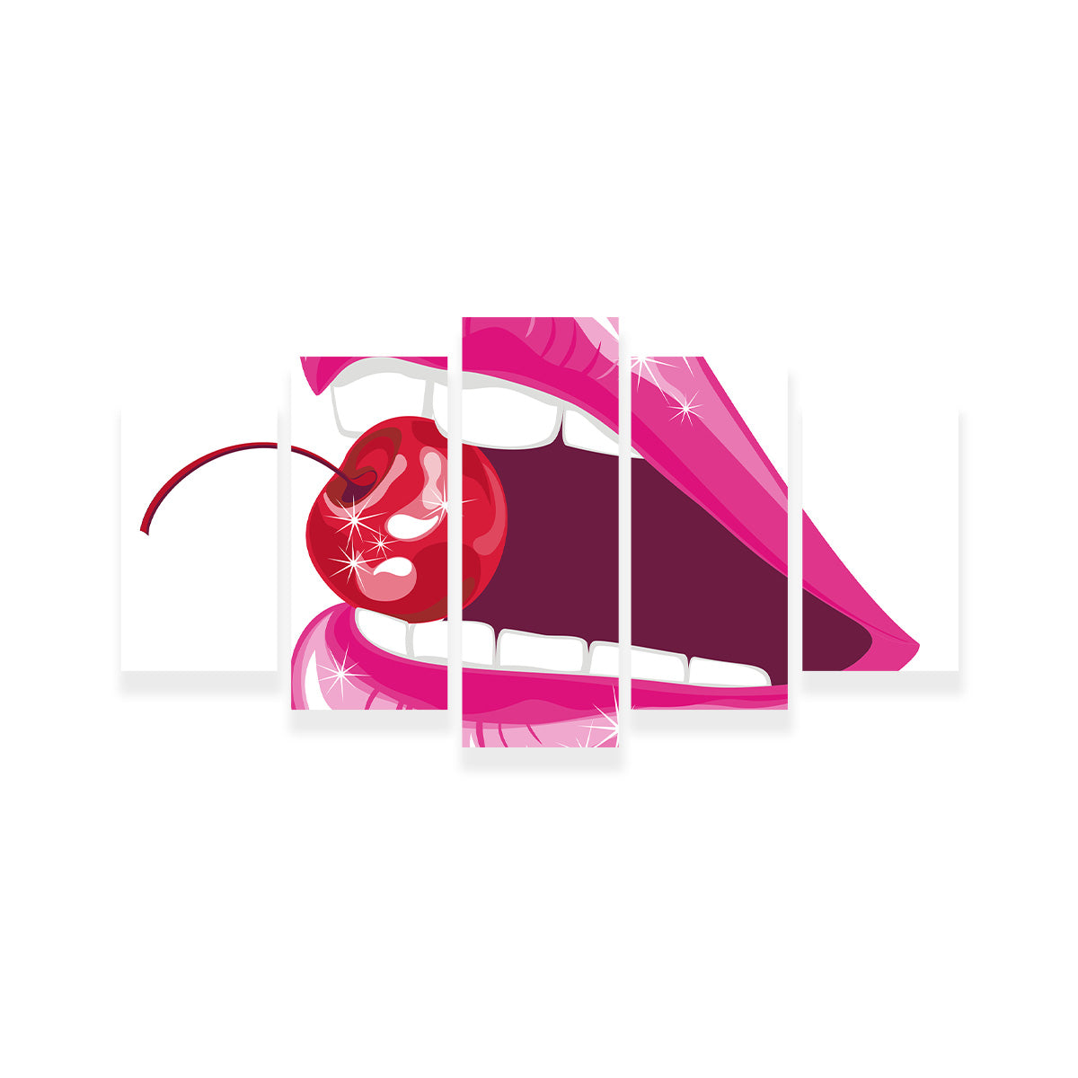Cherry Lips Wall Art