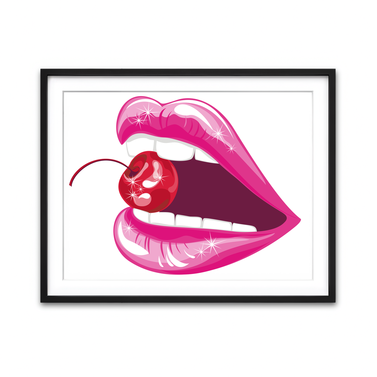 Framed Print 4x3 Black