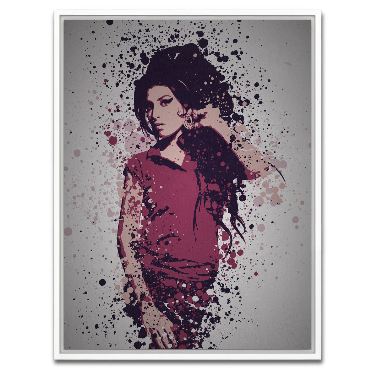 AUTO-MOCKUP WHITE | Cherry Wine | 1 Piece | White Framed Canvas | group=3x4