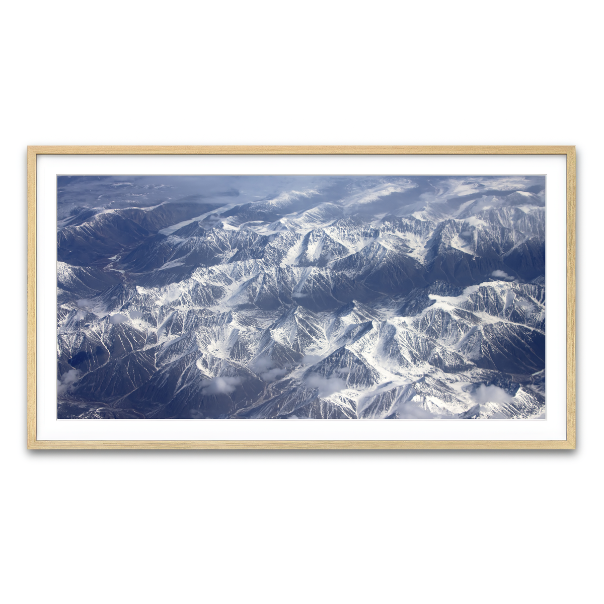 Framed Print 2x1 Natural