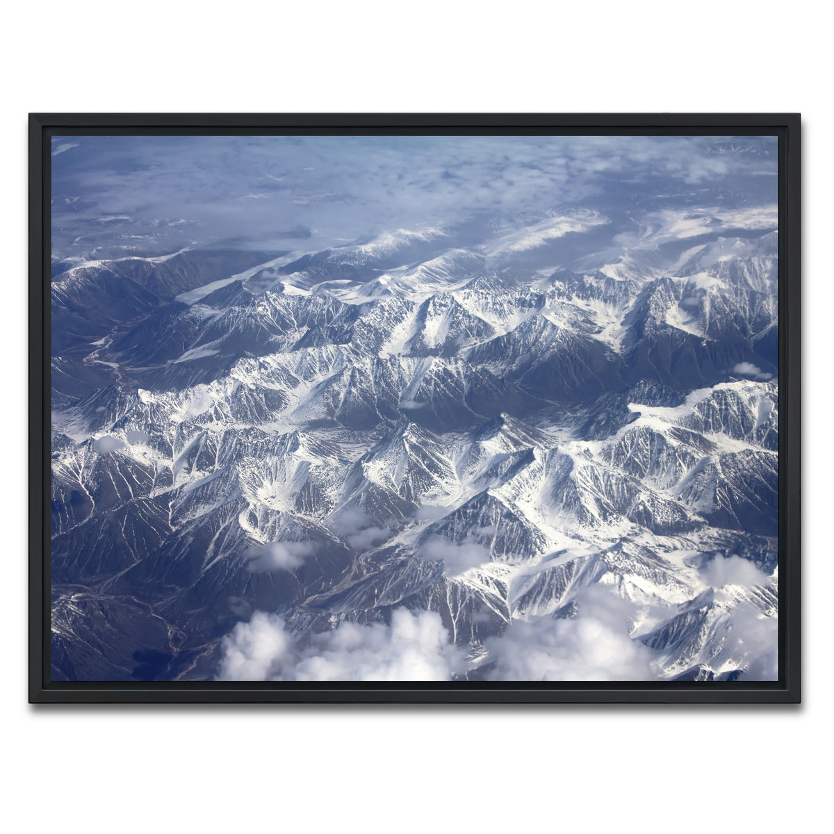 AUTO-MOCKUP WHITE | Chersky Range | 1 Piece | Black Framed Canvas | group=4x3