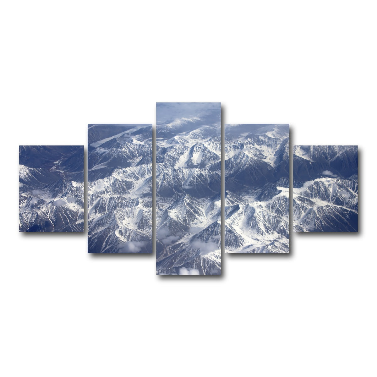 AUTO-MOCKUP WHITE | Chersky Range | 5 Piece | Gallery Wrap Canvas | group=5_short