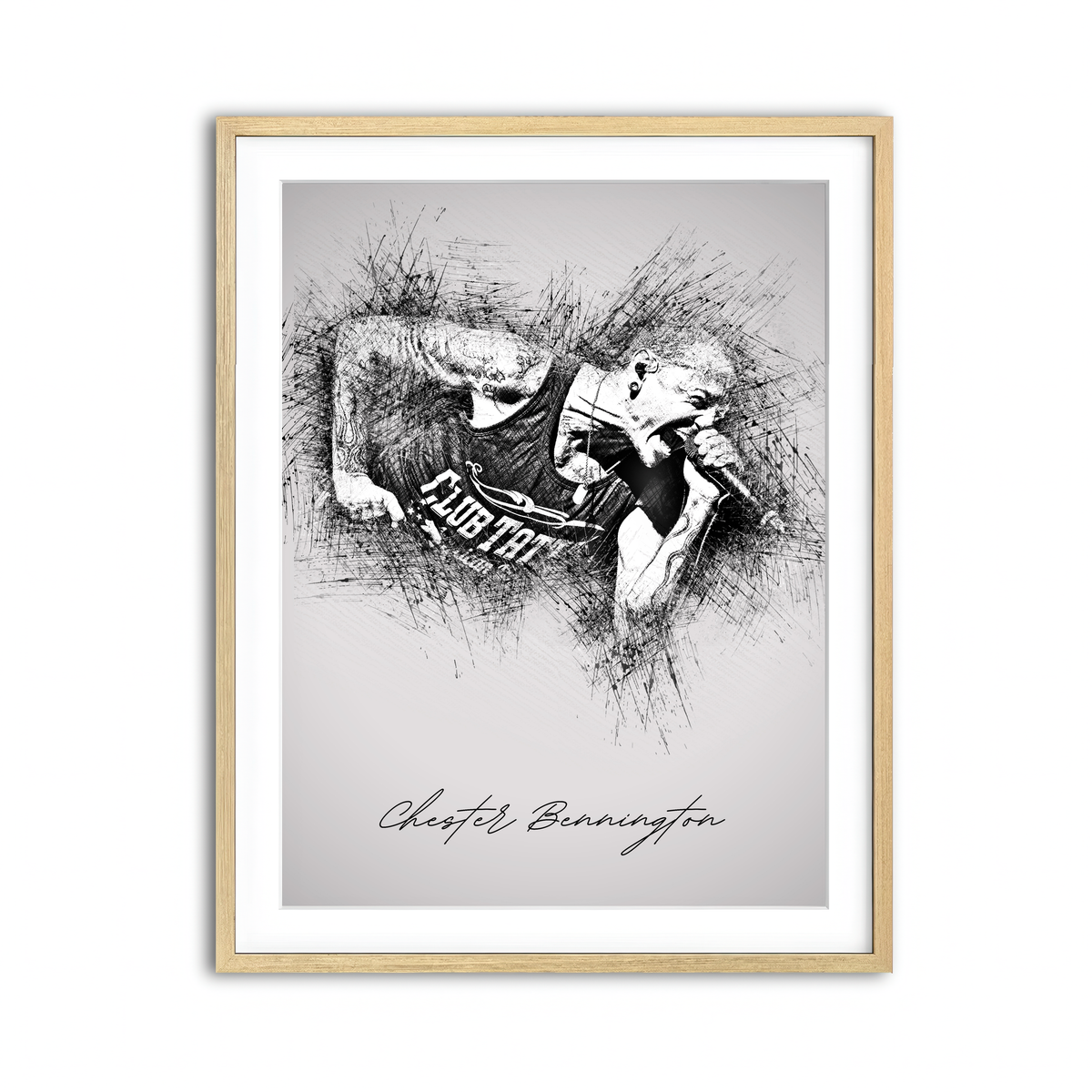 Framed Print 3x4 Natural