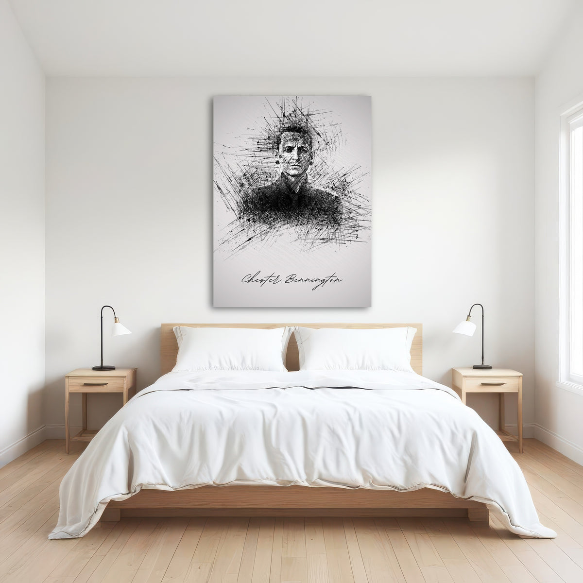 AUTO-MOCKUP ROOM | Chester Bennington Sketch