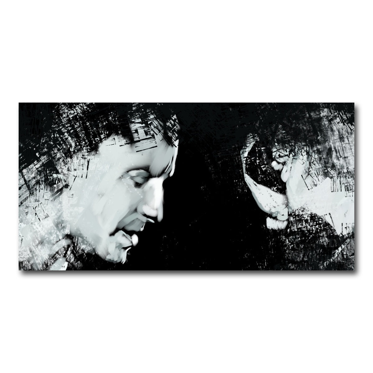 AUTO-MOCKUP WHITE | Chester Bennington | 1 Piece | Gallery Wrap Canvas | group=2x1