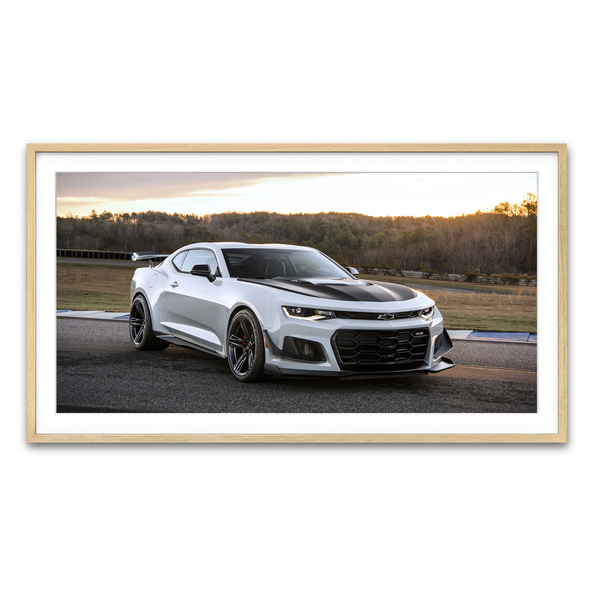 Framed Print 2x1 Natural