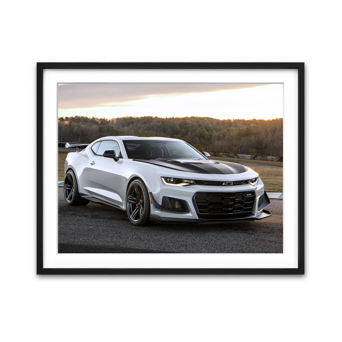 Framed Print 4x3 Black