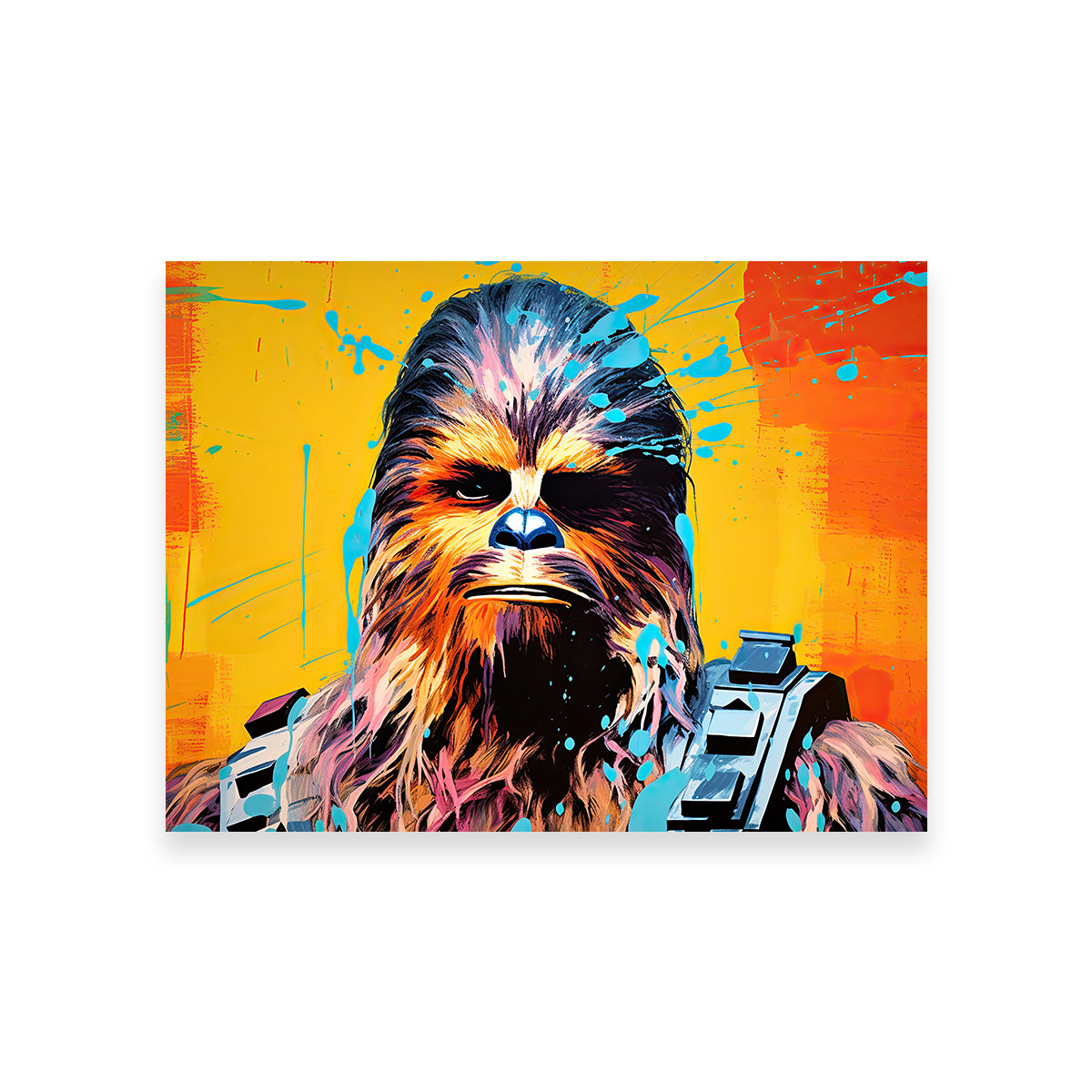 Chewbacca Warhol Wall Art
