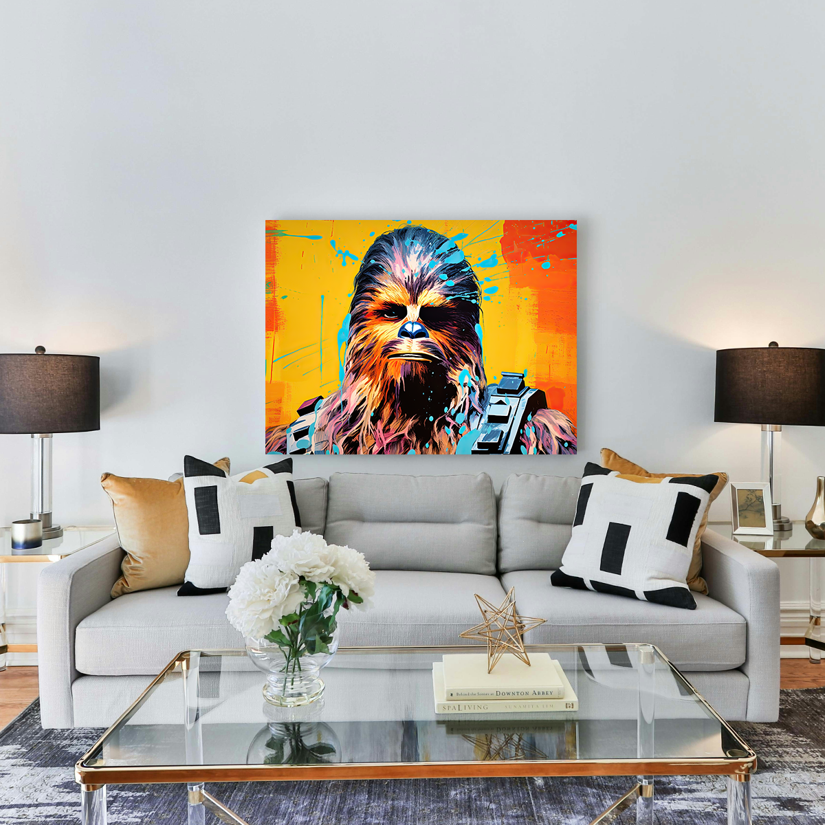 Chewbacca Warhol Wall Art
