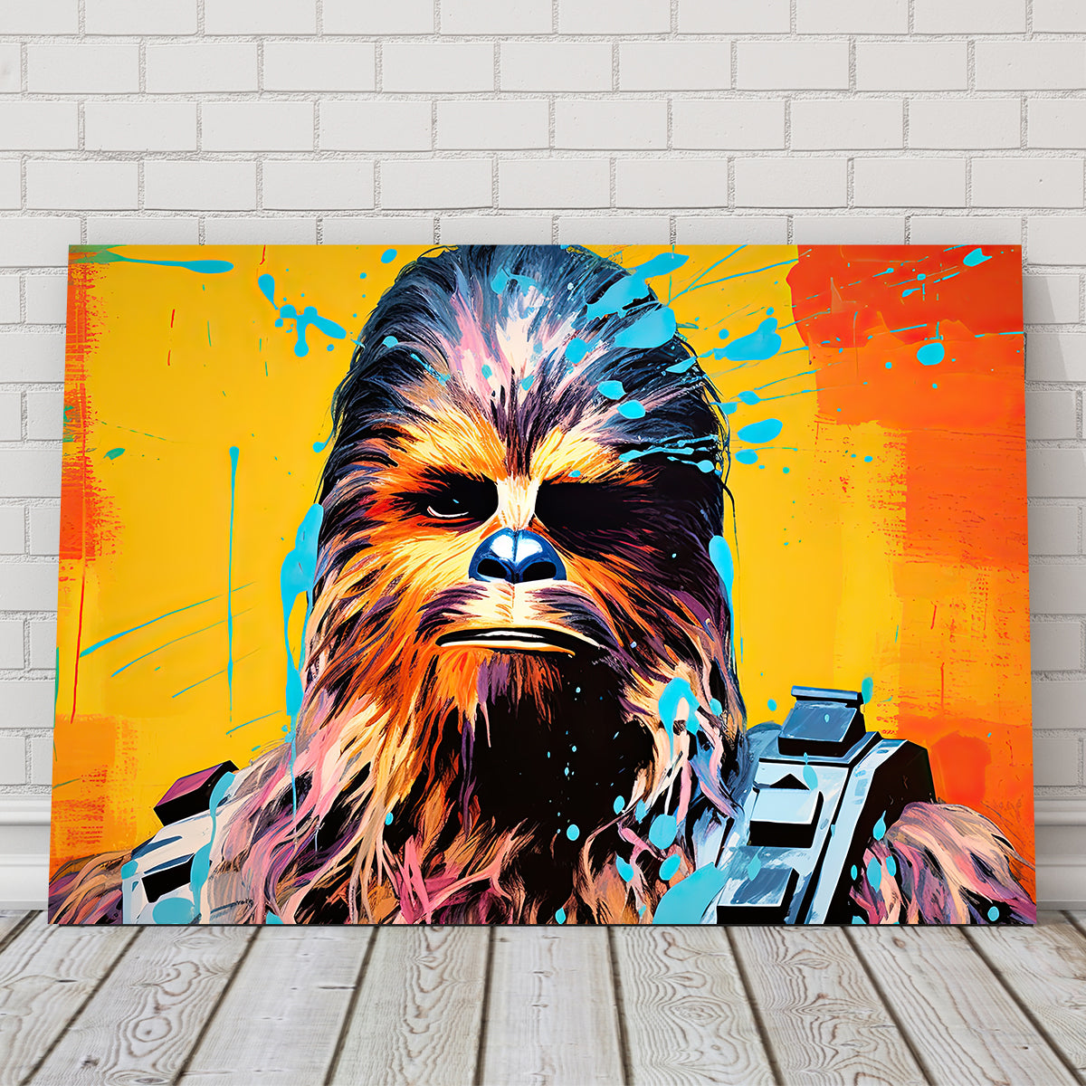 Chewbacca Warhol Wall Art