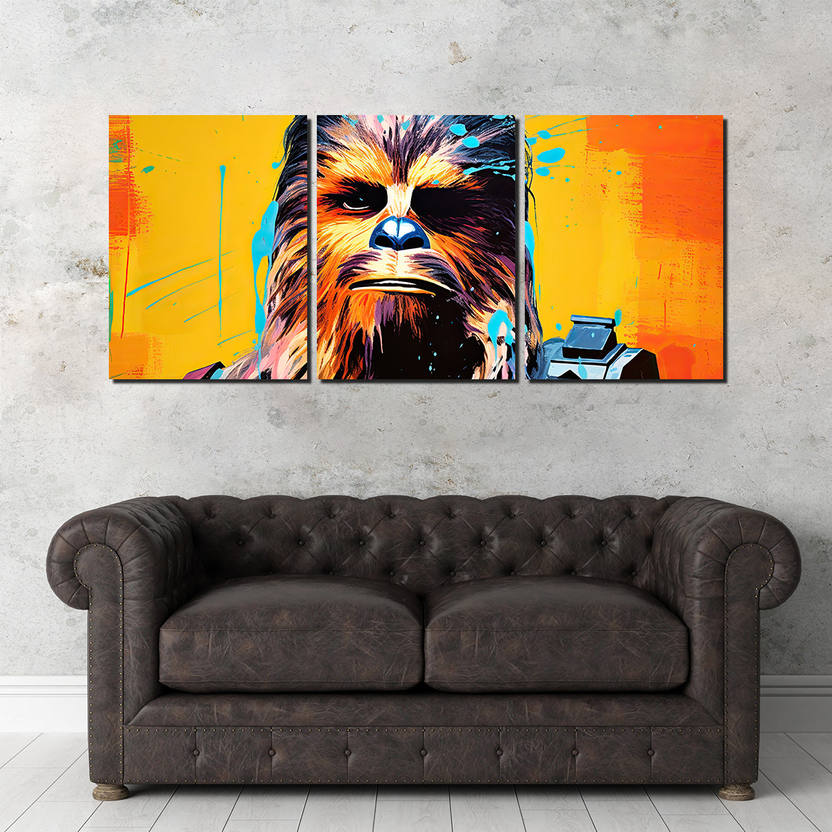 Chewbacca Warhol Wall Art