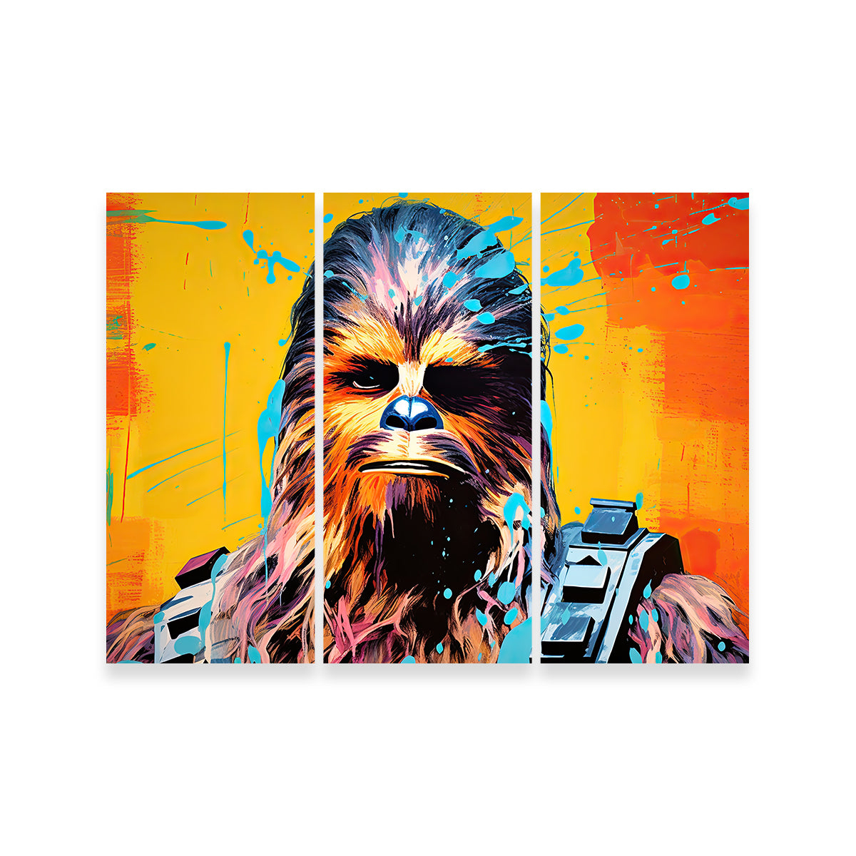 Chewbacca Warhol Wall Art