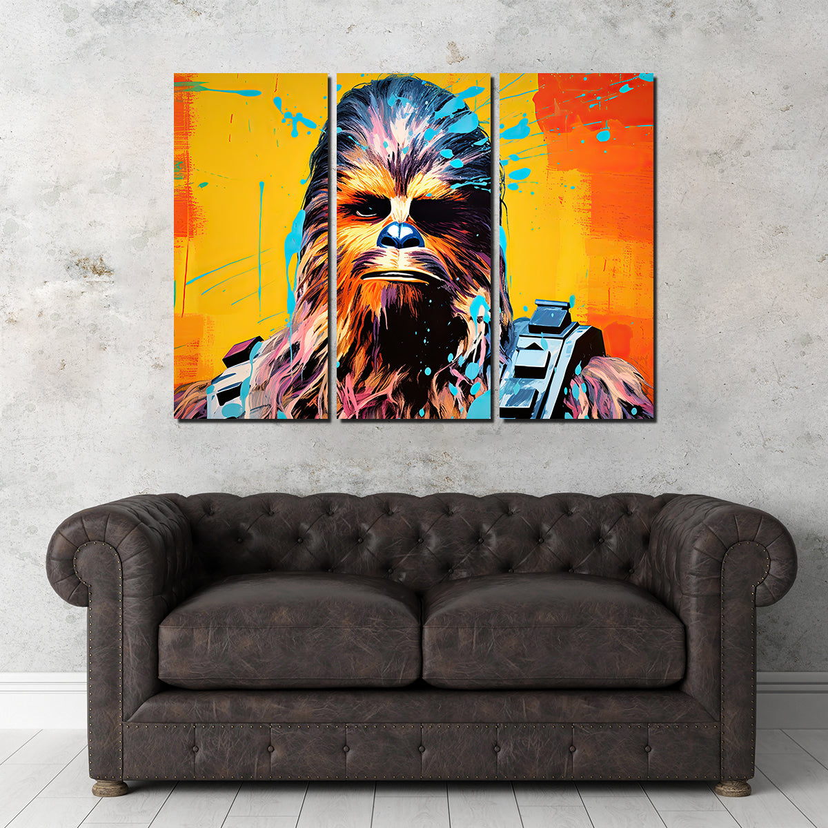 Chewbacca Warhol Wall Art