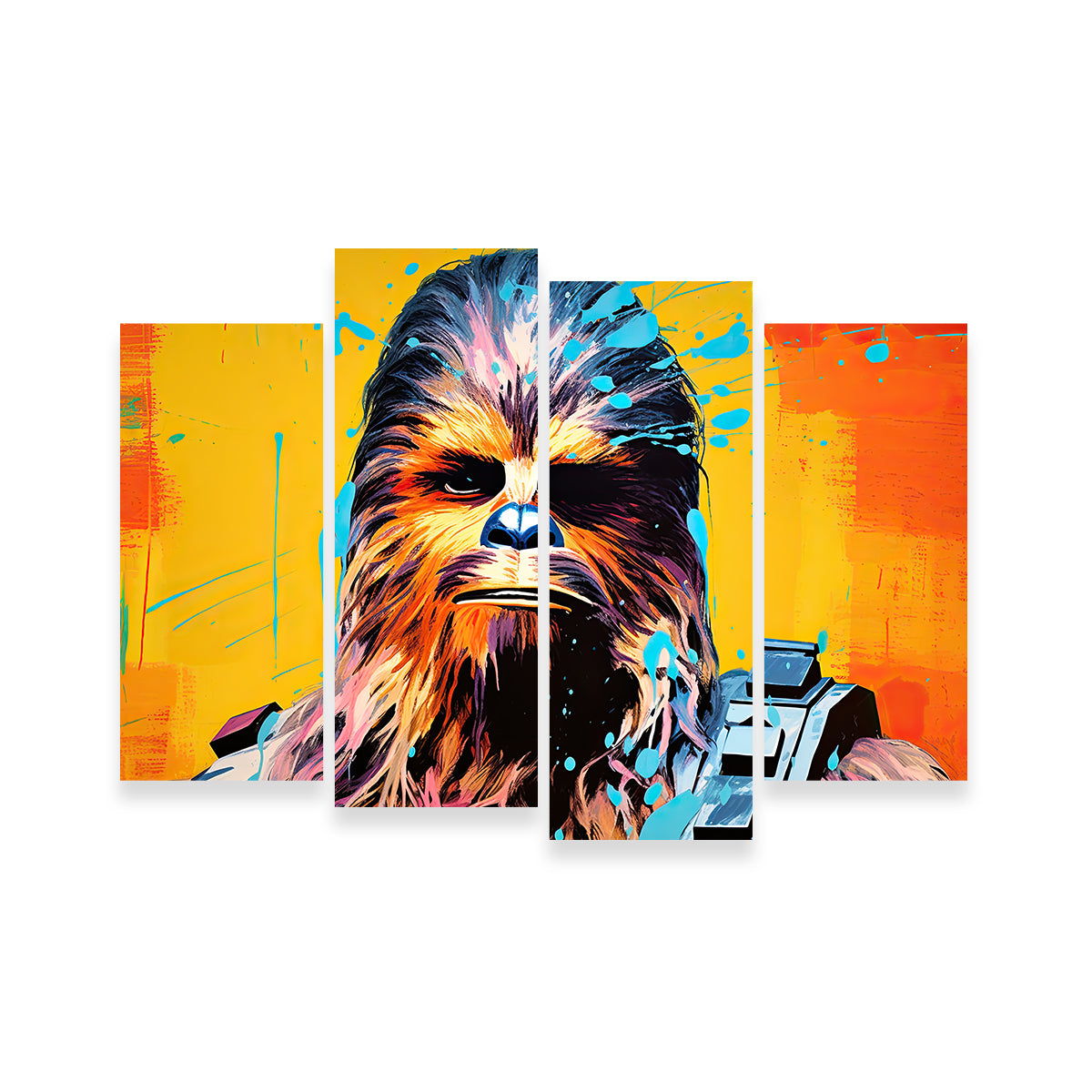 Chewbacca Warhol Wall Art