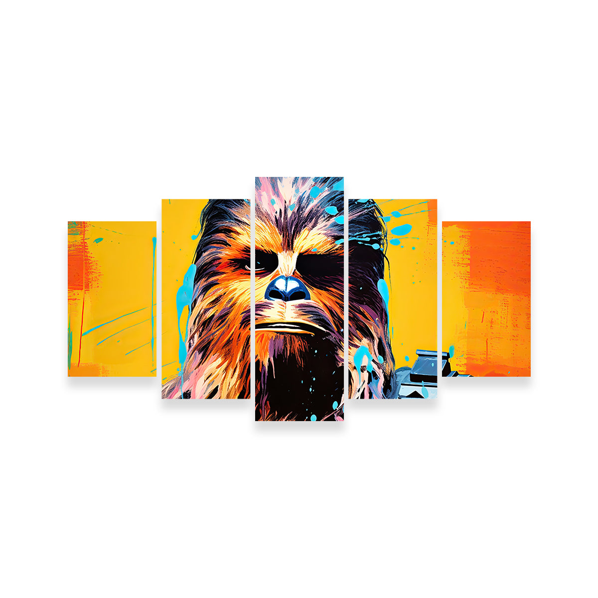Chewbacca Warhol Wall Art