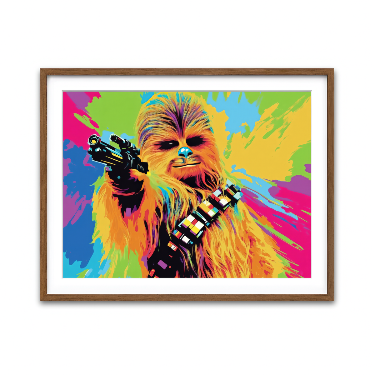 Framed Print 4x3 Walnut