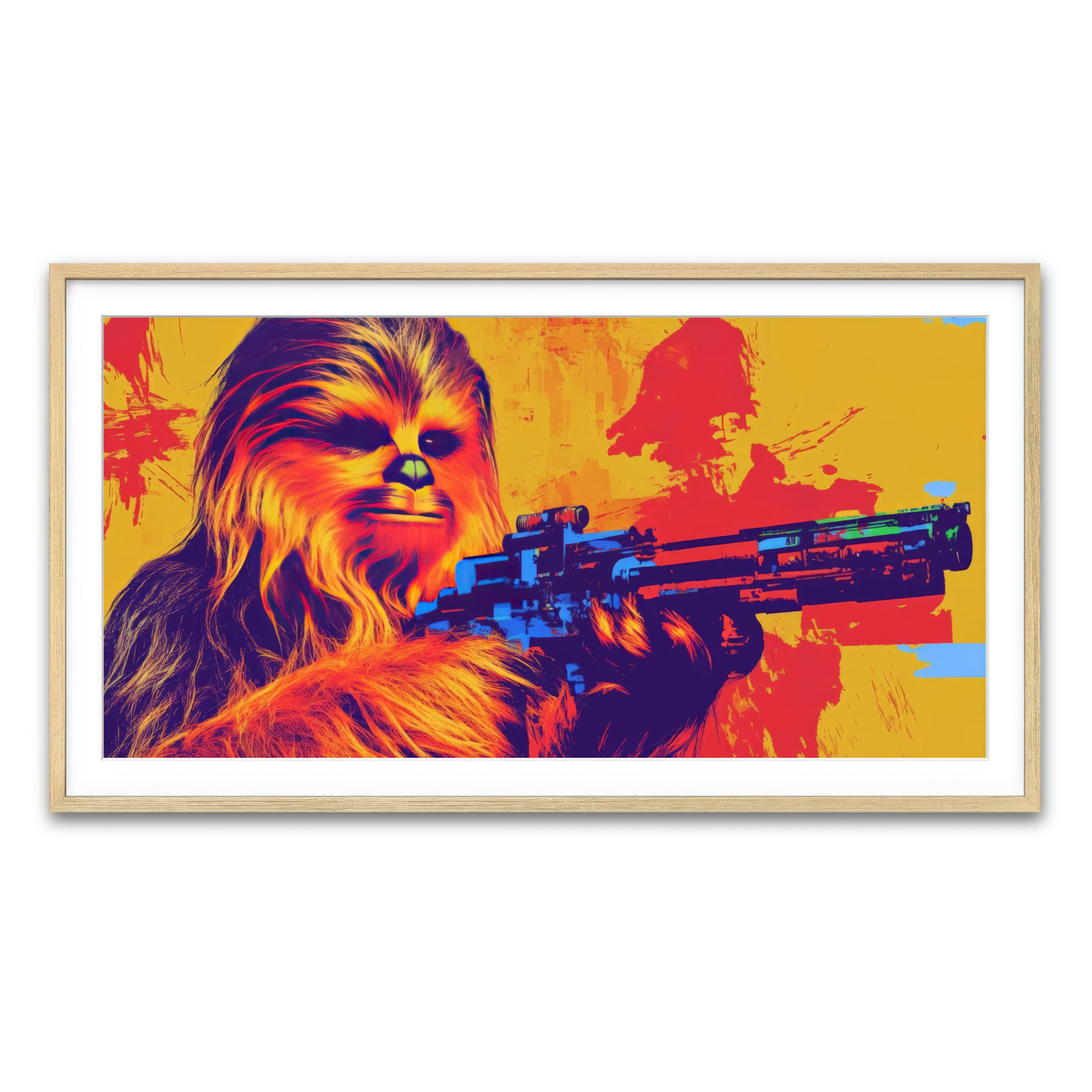 Framed Print 2x1 Natural