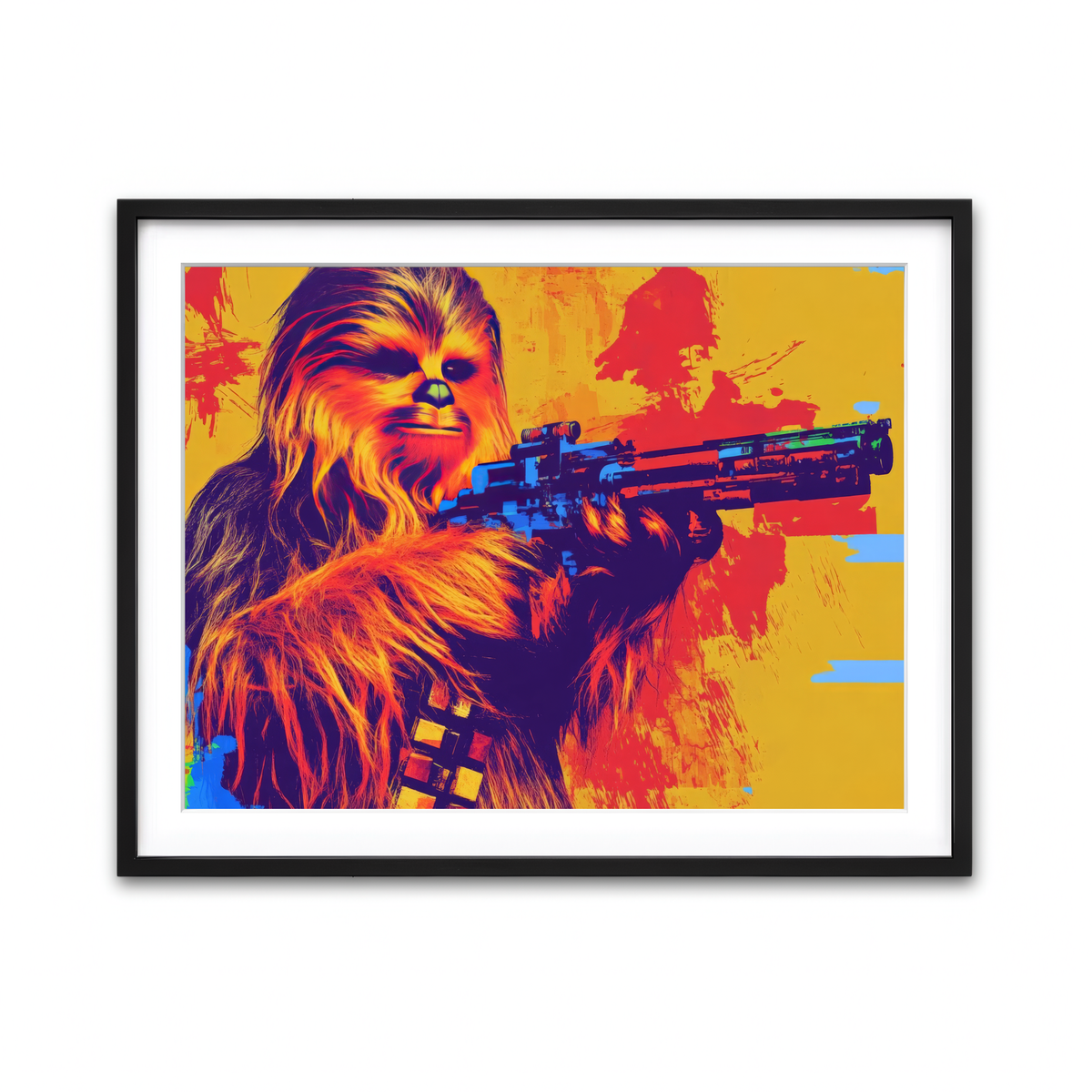 Framed Print 4x3 Black