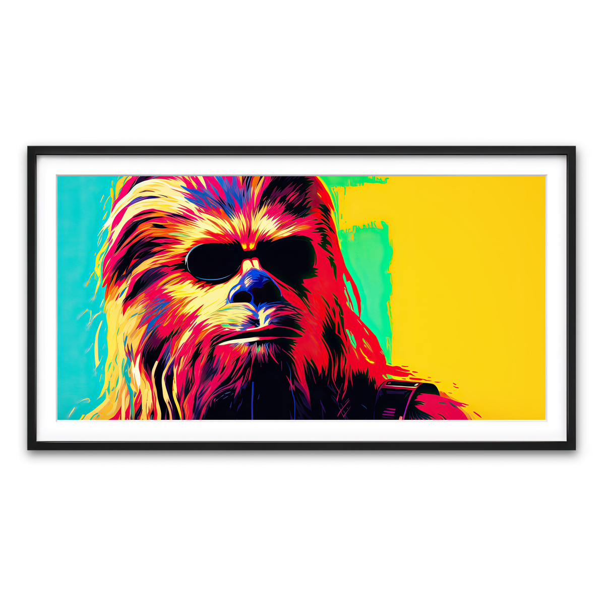 Framed Print 2x1 Black