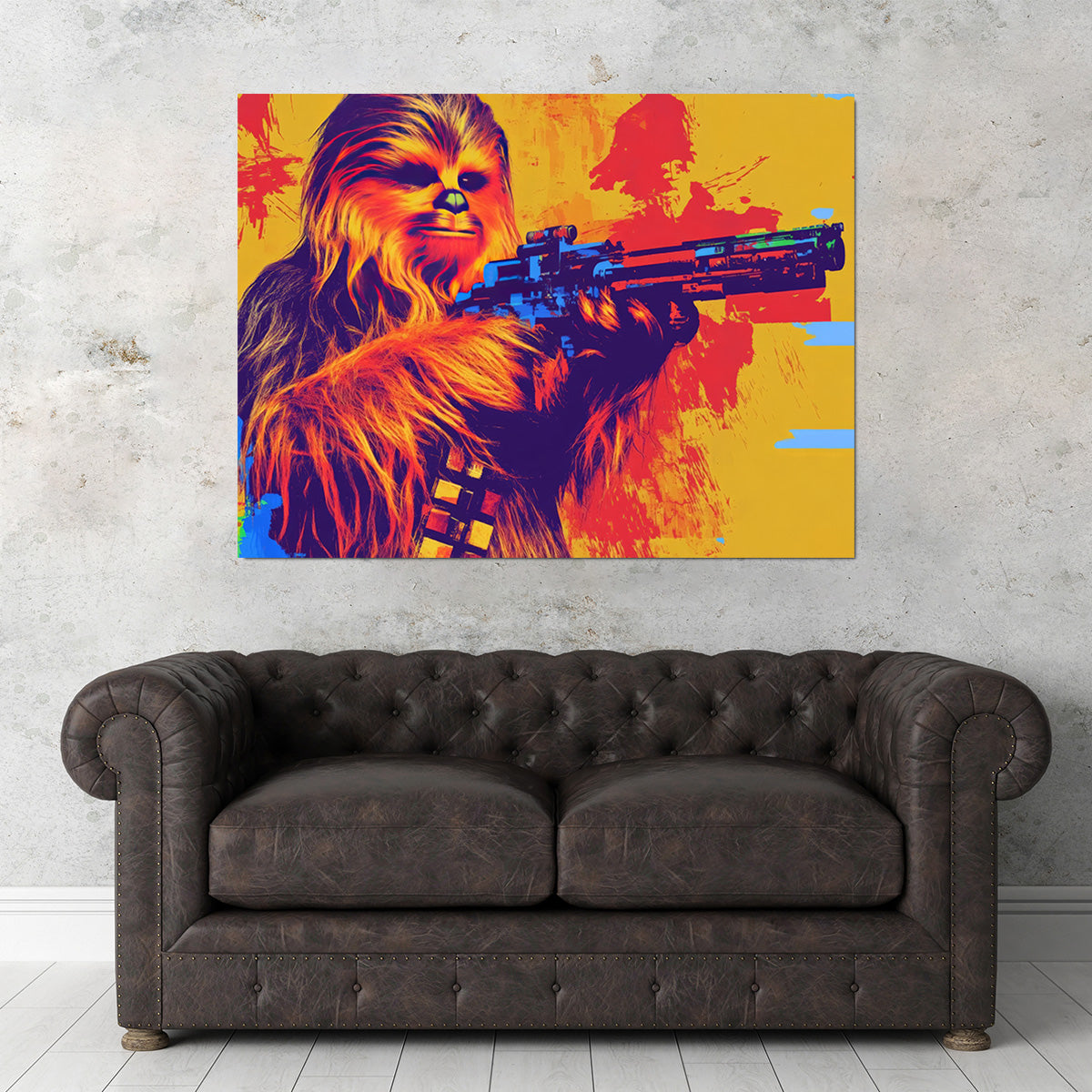 Chewbacca Gun Wall Art