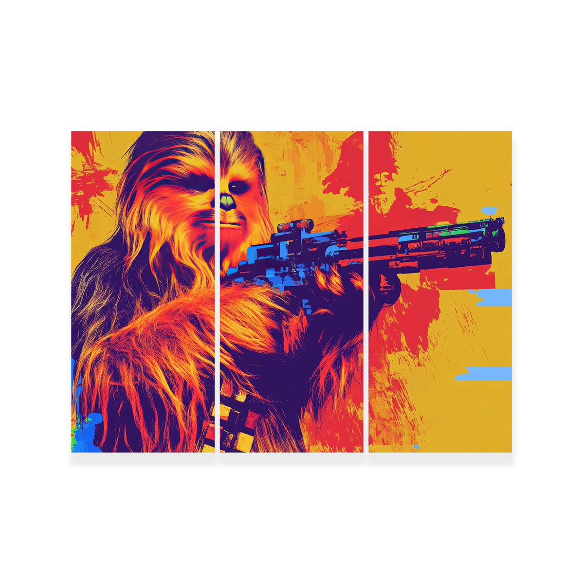 Chewbacca Gun Wall Art