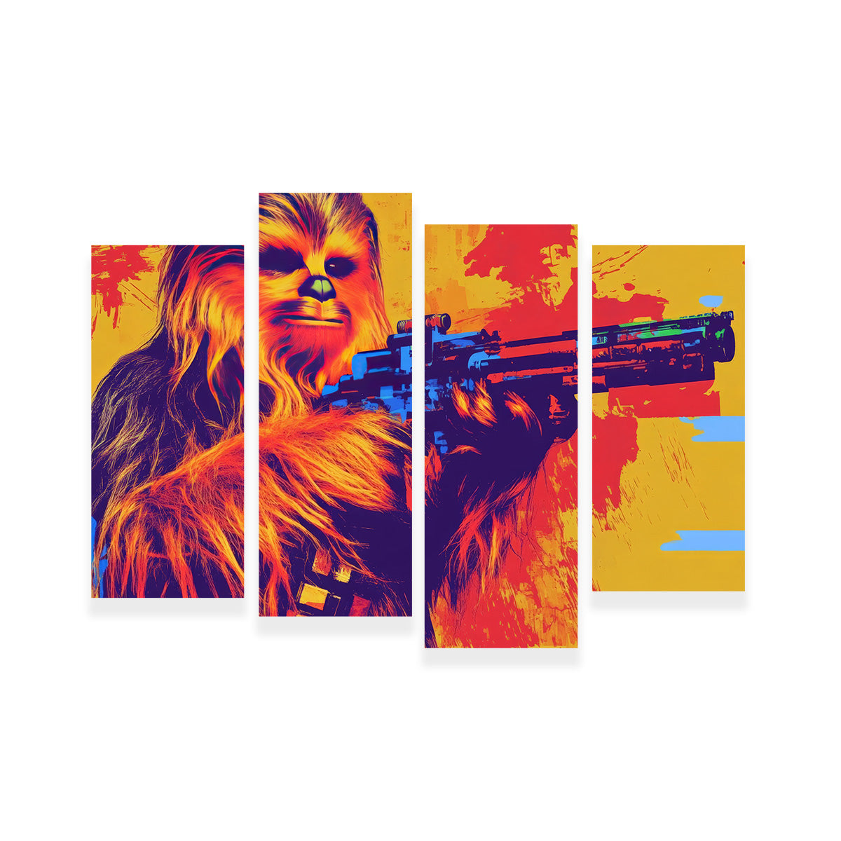 Chewbacca Gun Wall Art