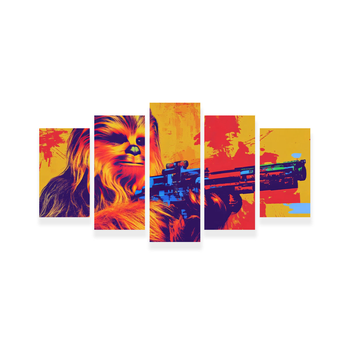 Chewbacca Gun Wall Art