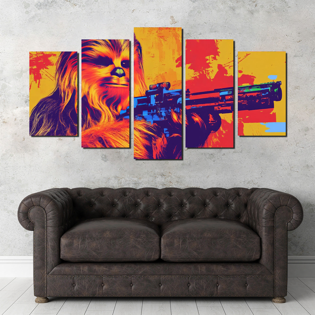 Chewbacca Gun Wall Art