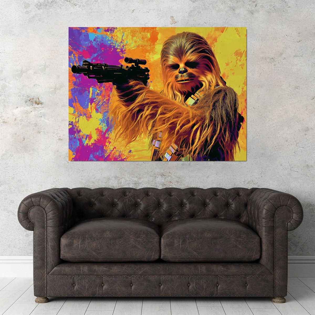 Chewbacca Star Wars Wall Art