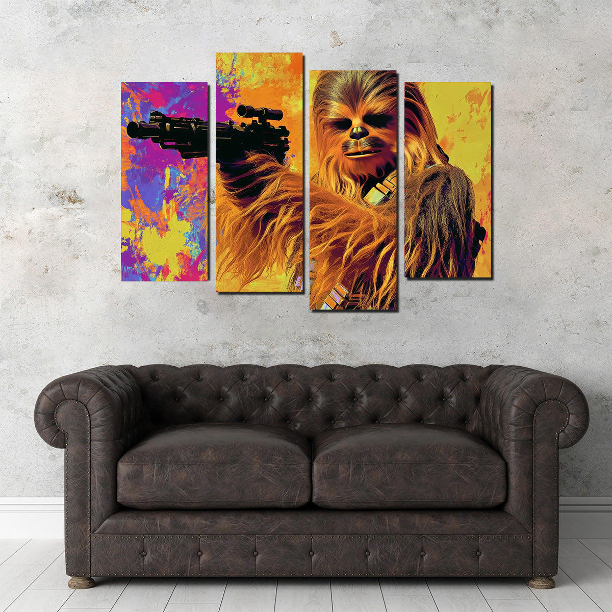 Chewbacca Star Wars Wall Art