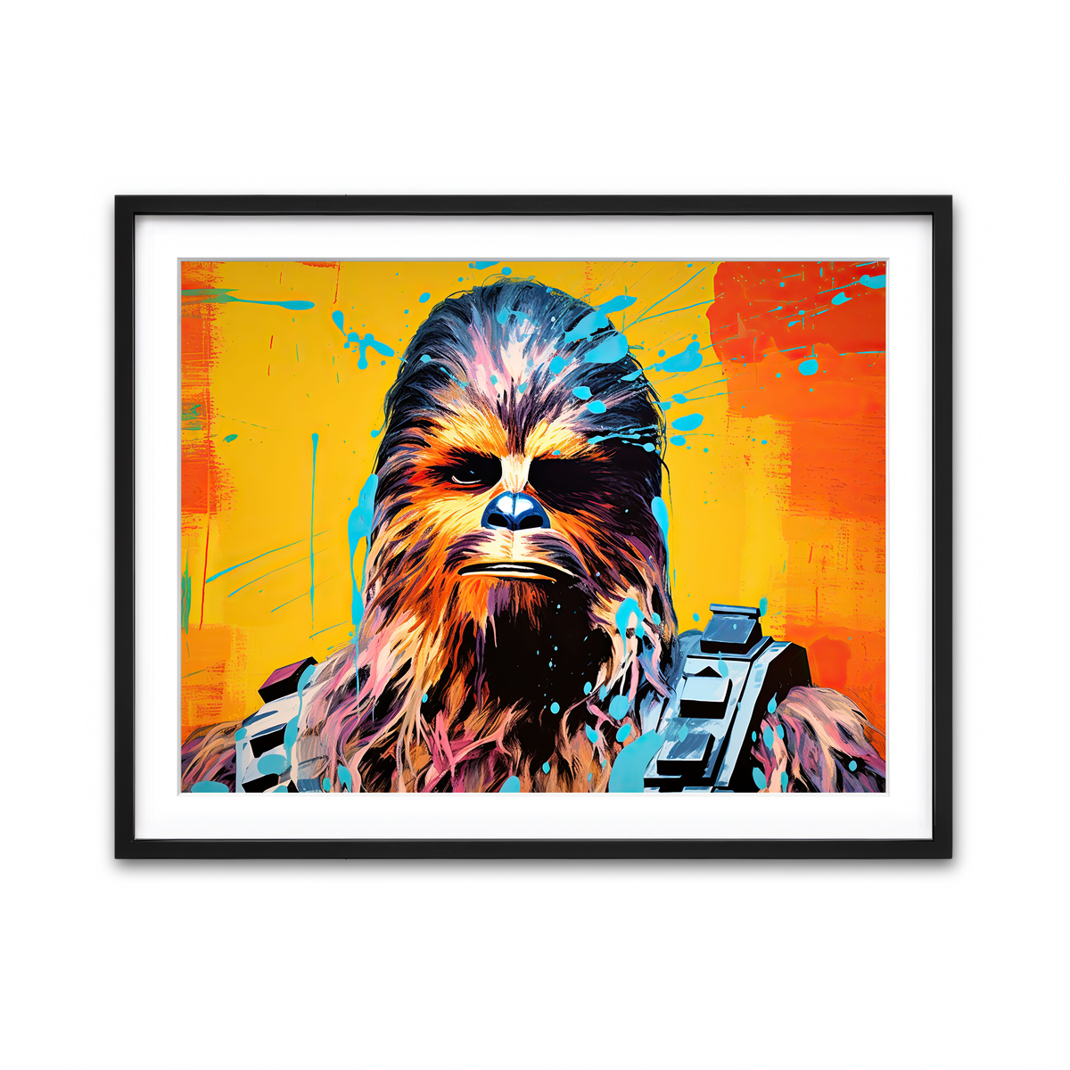 Framed Print 4x3 Black