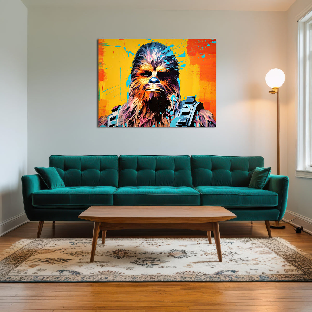 AUTO-MOCKUP ROOM | Chewbacca Warhol