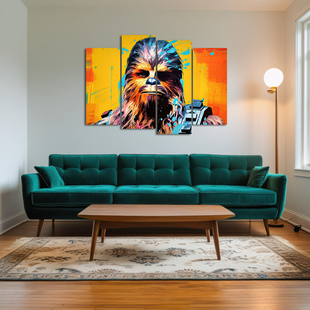 AUTO-MOCKUP ROOM | Chewbacca Warhol