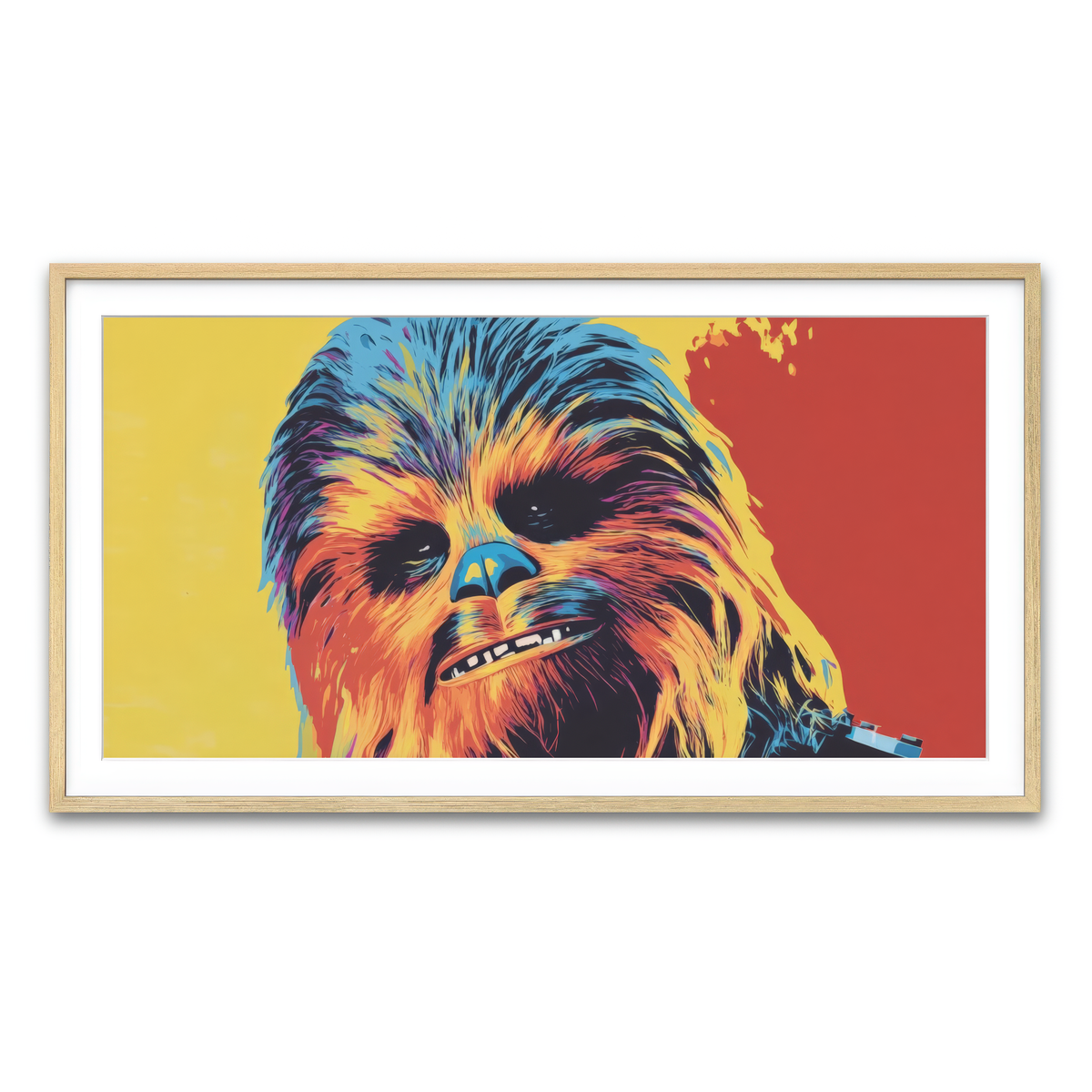 Framed Print 2x1 Natural