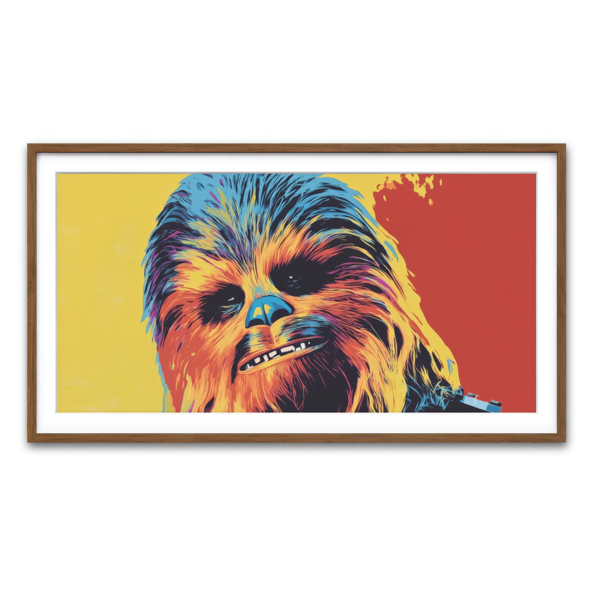 Framed Print 2x1 Walnut