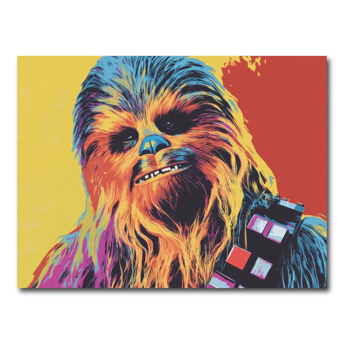 AUTO-MOCKUP WHITE | Chewbacca | 1 Piece | Gallery Wrap Canvas | group=4x3