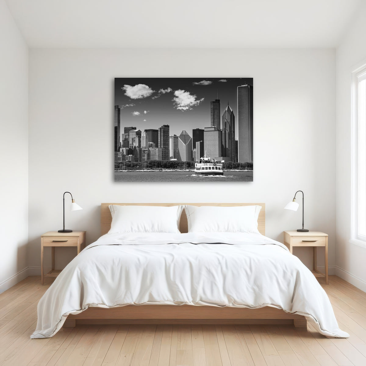 AUTO-MOCKUP ROOM | Chicago Skyline