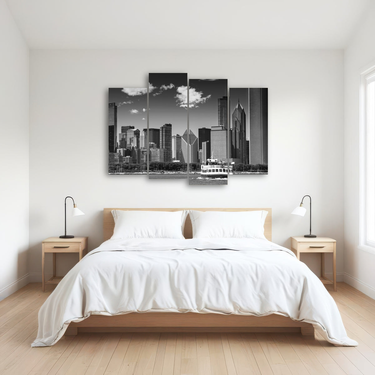 AUTO-MOCKUP ROOM | Chicago Skyline