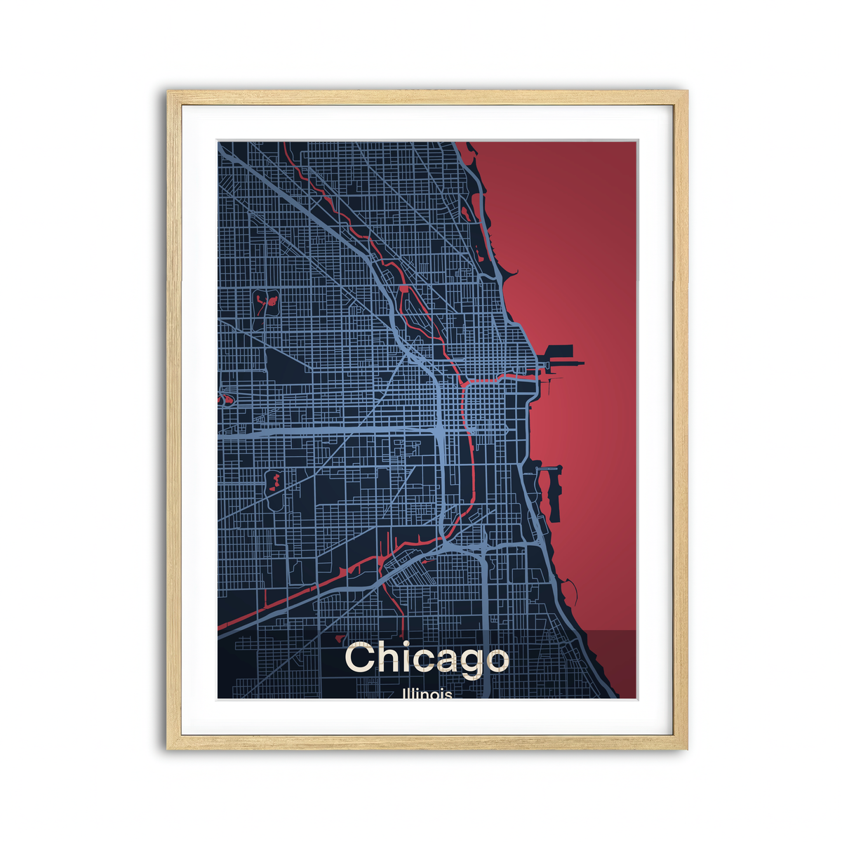 Framed Print 3x4 Natural