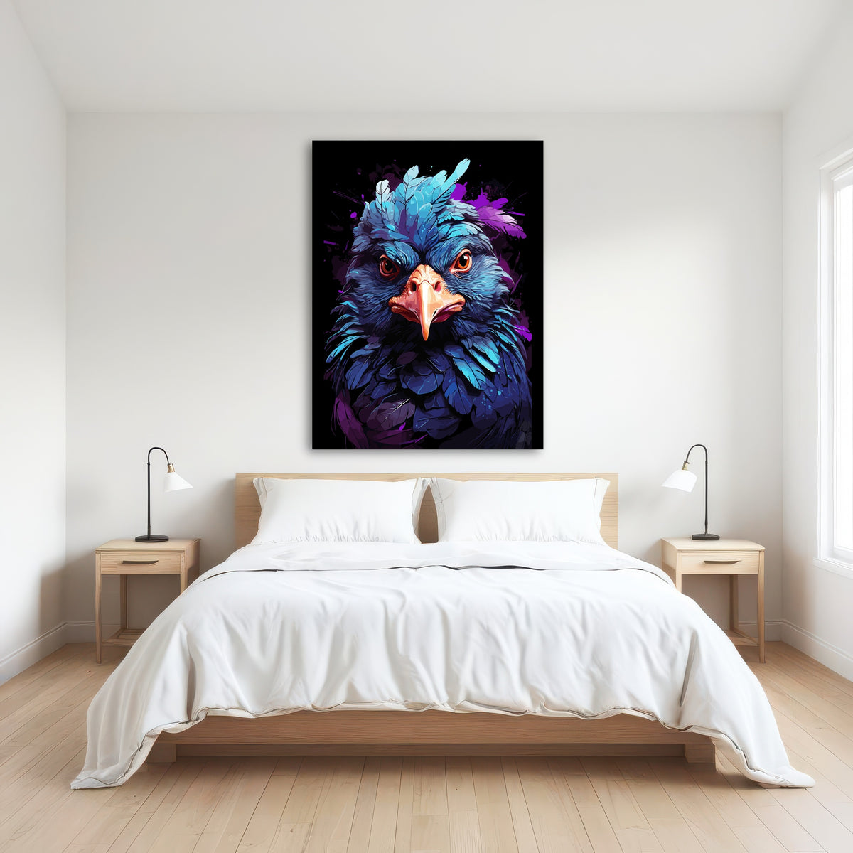 AUTO-MOCKUP ROOM | Chicken Animal Colorful