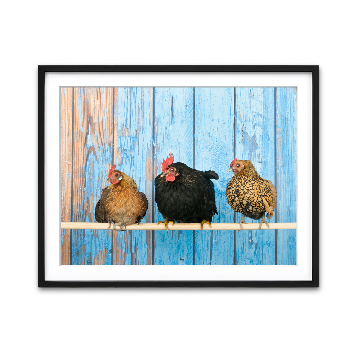 Framed Print 4x3 Black