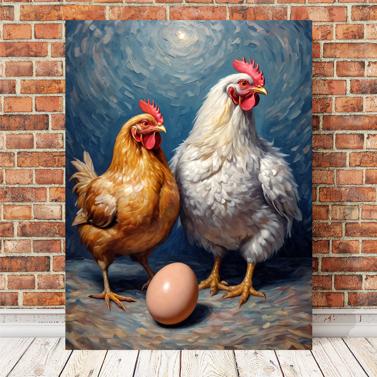 Chickens and Egg Wall Art