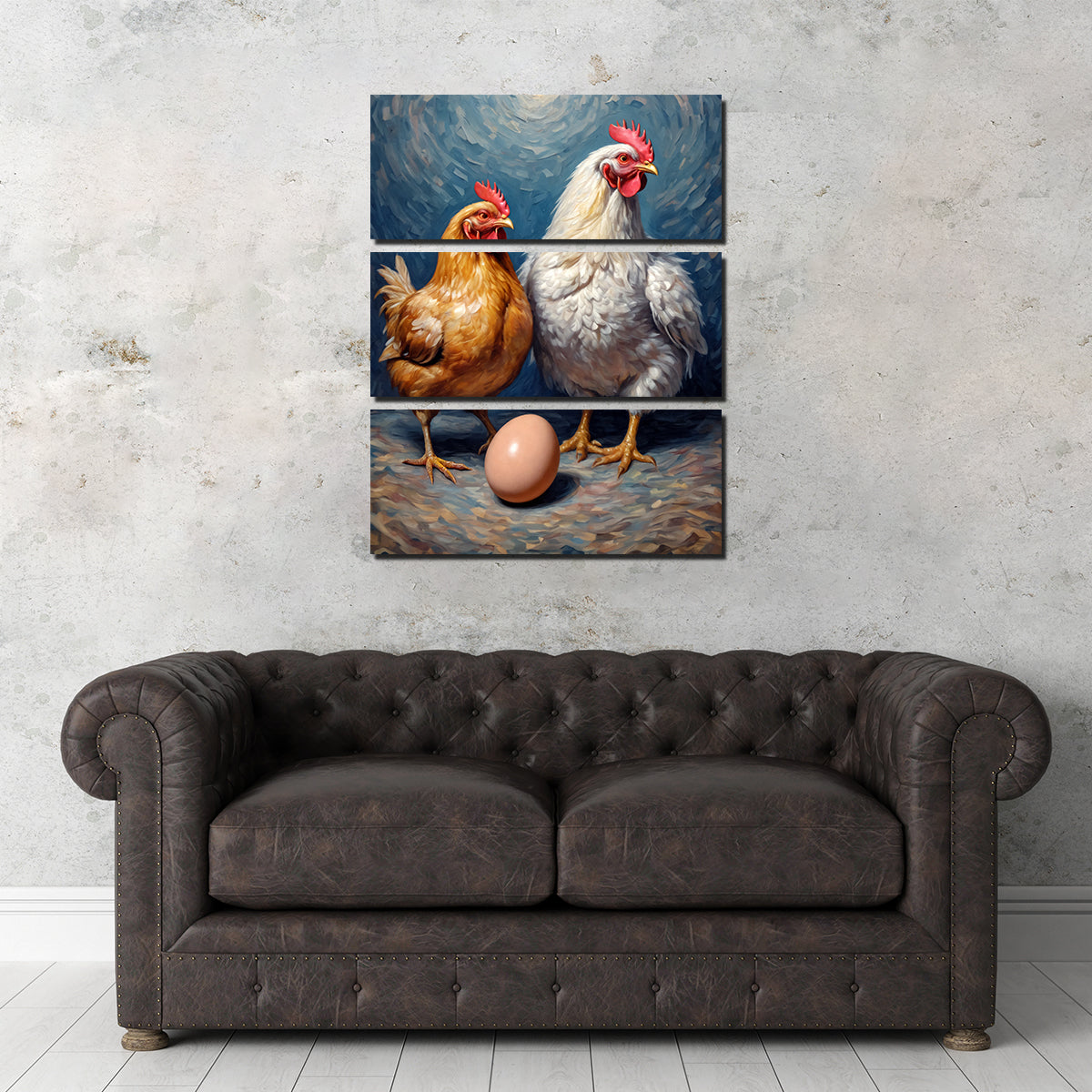 Chickens and Egg Wall Art