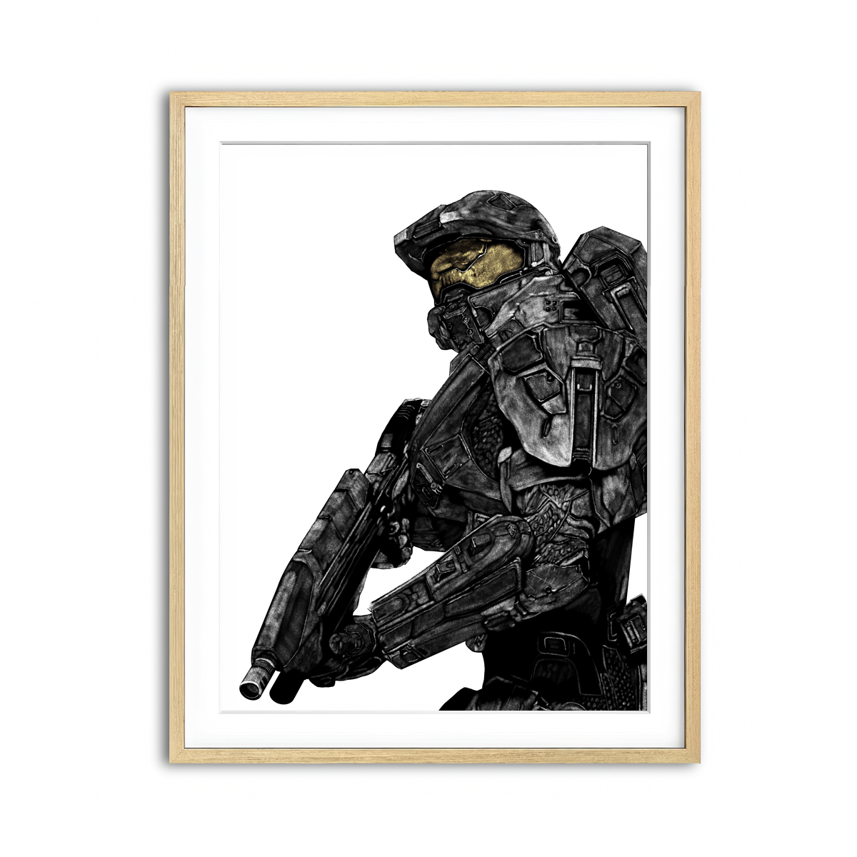 Framed Print 3x4 Natural