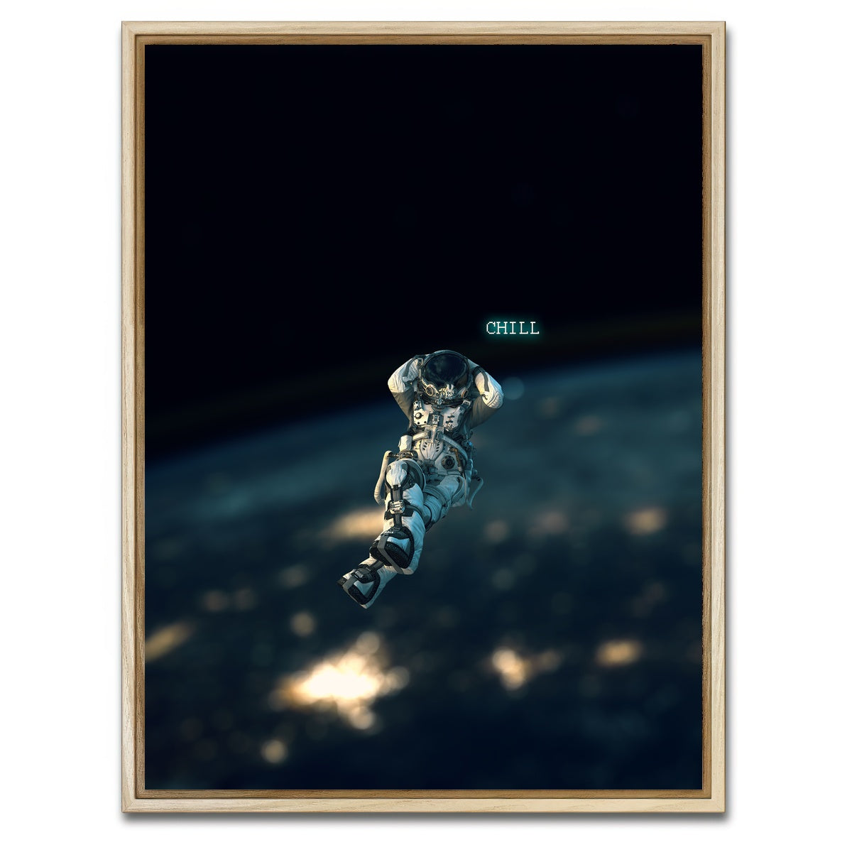 AUTO-MOCKUP WHITE | Chill | 1 Piece | Natural Framed Canvas | group=3x4