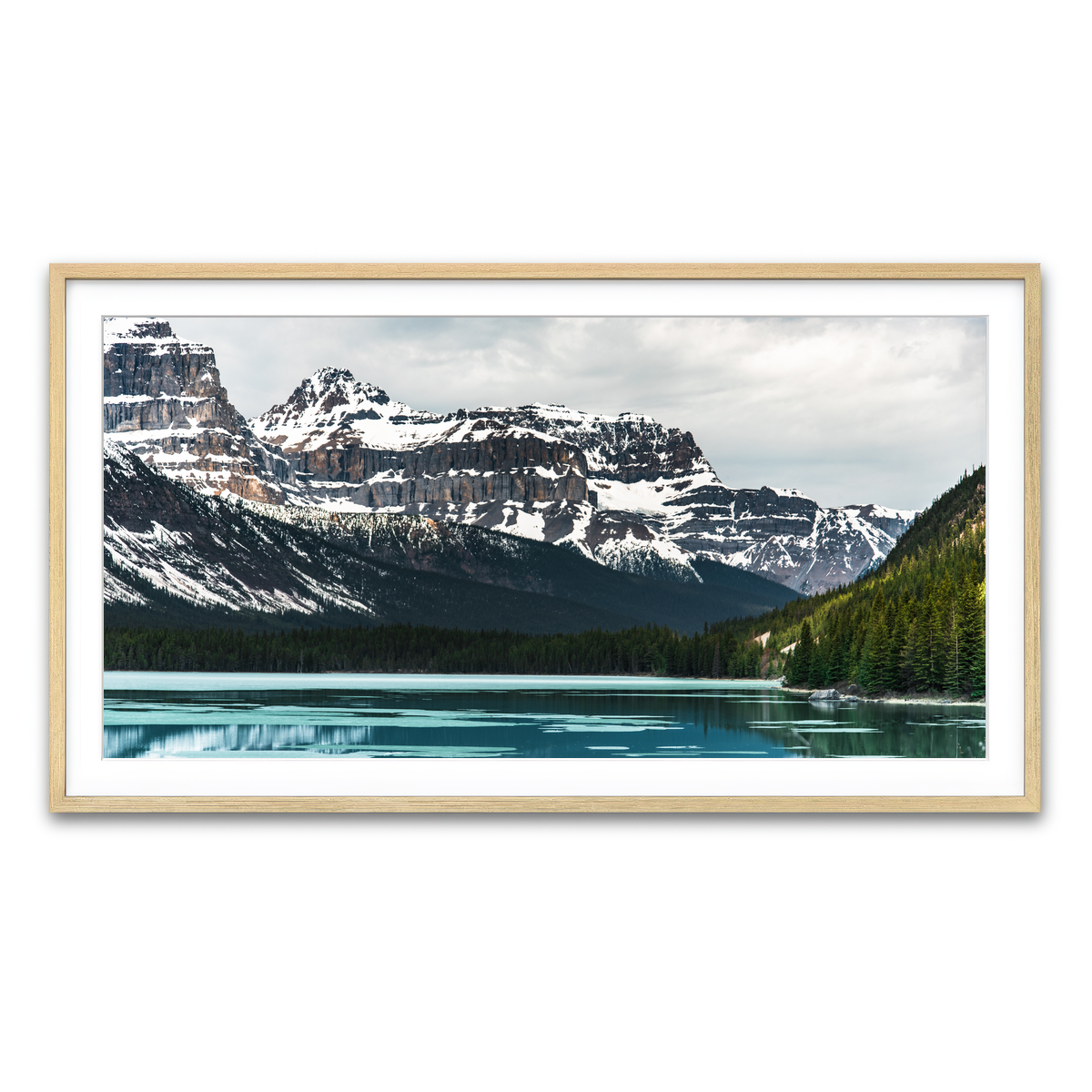 Framed Print 2x1 Natural