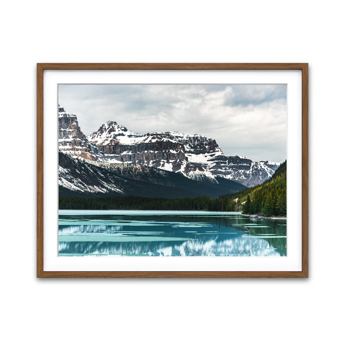 Framed Print 4x3 Walnut