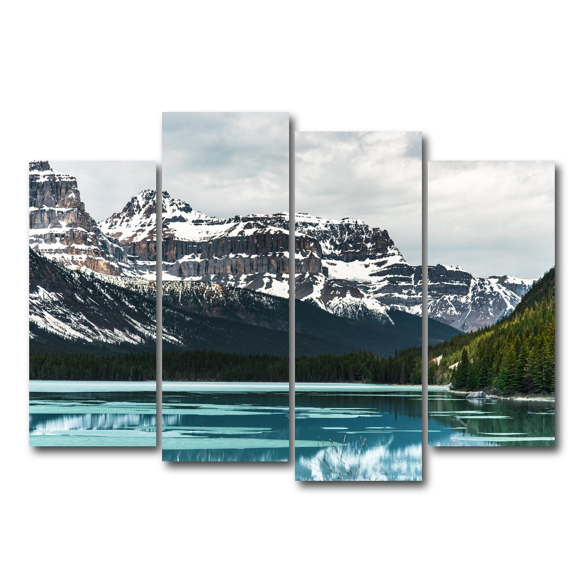 AUTO-MOCKUP WHITE | Chilly Lake | 4 Piece | Gallery Wrap Canvas | group=4_normal