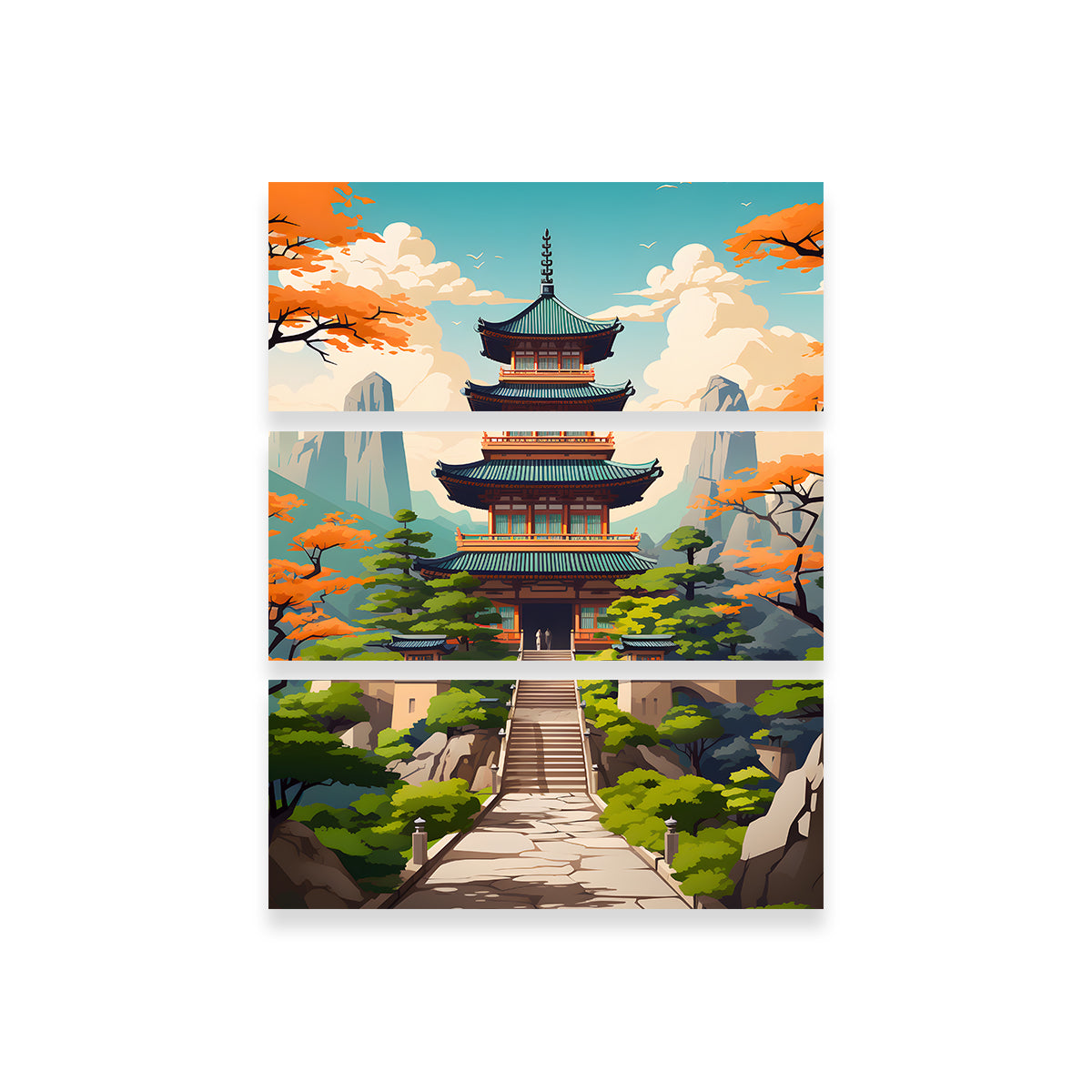 Ancient Architecture Wall Art