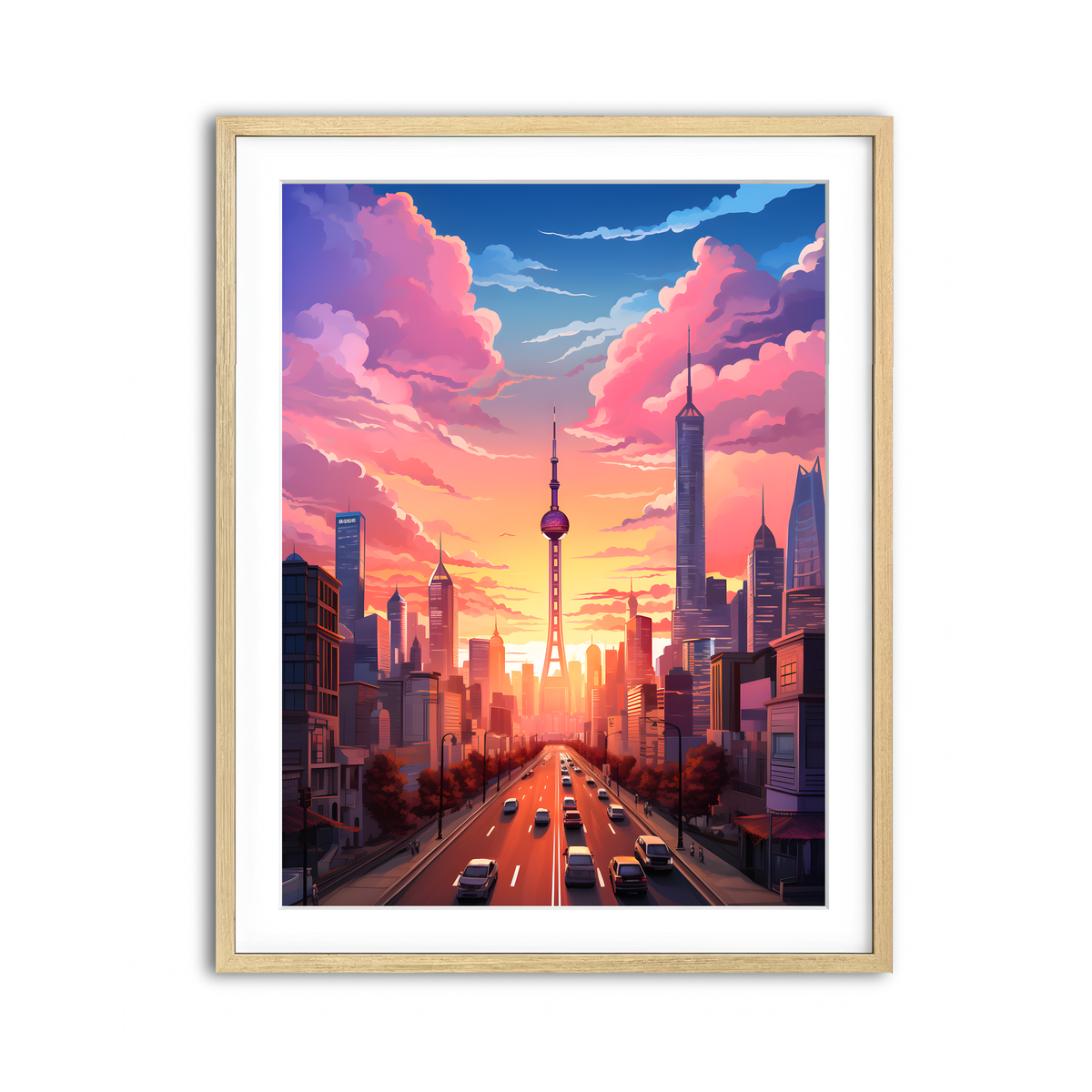 Framed Print 3x4 Natural